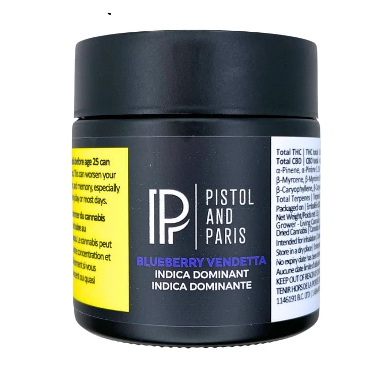 Pistol and Paris - Pistol and Paris - LSO Collection: Blueberry Vendetta 3.5g Dried Flower Main Image
