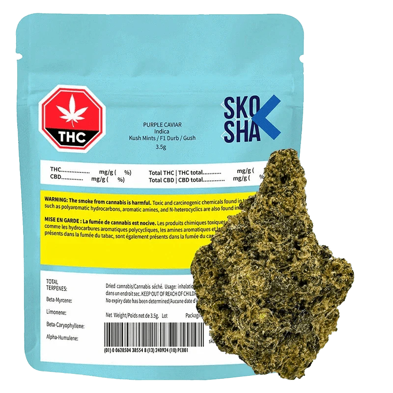 SKOSHA - Skosha - Purple Caviar 3.5g Dried Flower Main Image