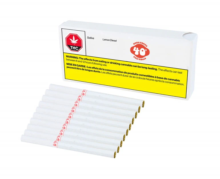 Back Forty - Back Forty - Lemon Diesel 10 x 0.35g Pre-Rolls Main Image