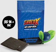 Shred X - Blueberry Blaster 2g Hash Rip-Strips