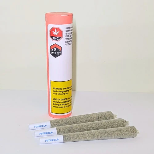Everest - Iced Peach 10 x 0.5g Pre-Rolls by Everest Main Image