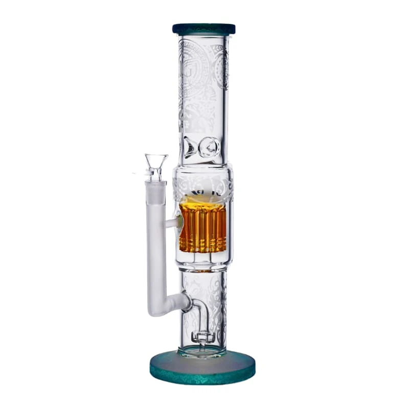 Legendary - 14" Legendary Inferno Perc Straight Tube (Teal) Main Image