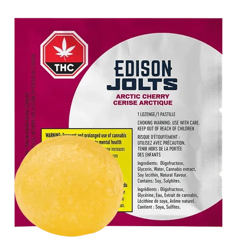 EDISON - Edison Jolts - Arctic Cherry Lozenge 1 x 1.18g Hard Candy Main Image