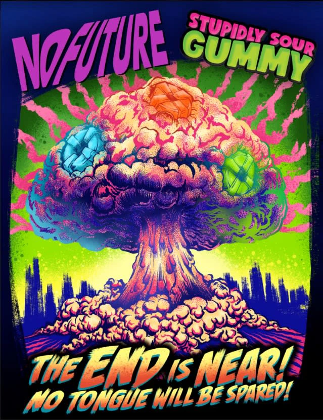 No Future - No Future - Stupidly Sour Arctic Meltdown Blues Soft Chew Main Image