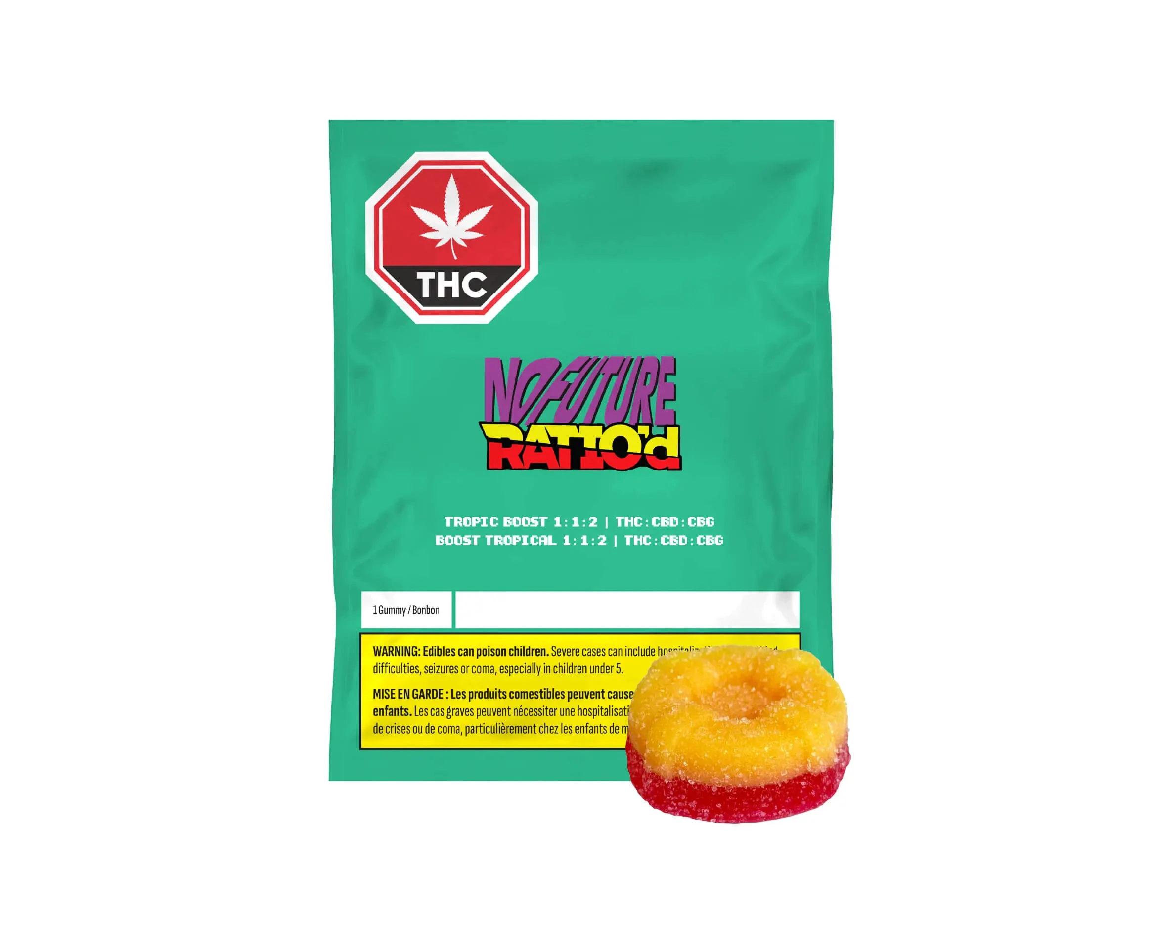 NO FUTURE - No Future Ratio'd - Tropic Boost 1:1:2 THC/CBD/CBG 1x10g Main Image