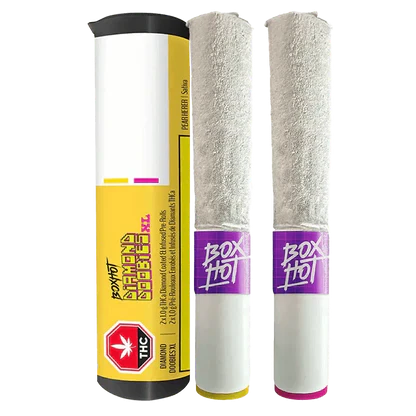BoxHot - BoxHot - Diamond Doobies XL Pear Herer & Strawberry Diesel 2 x 1g Infused Pre-Rolls Main Image
