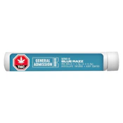 General Admission - Blue Razz 3 x 0.5g Distillate Infused Pre-Rolls