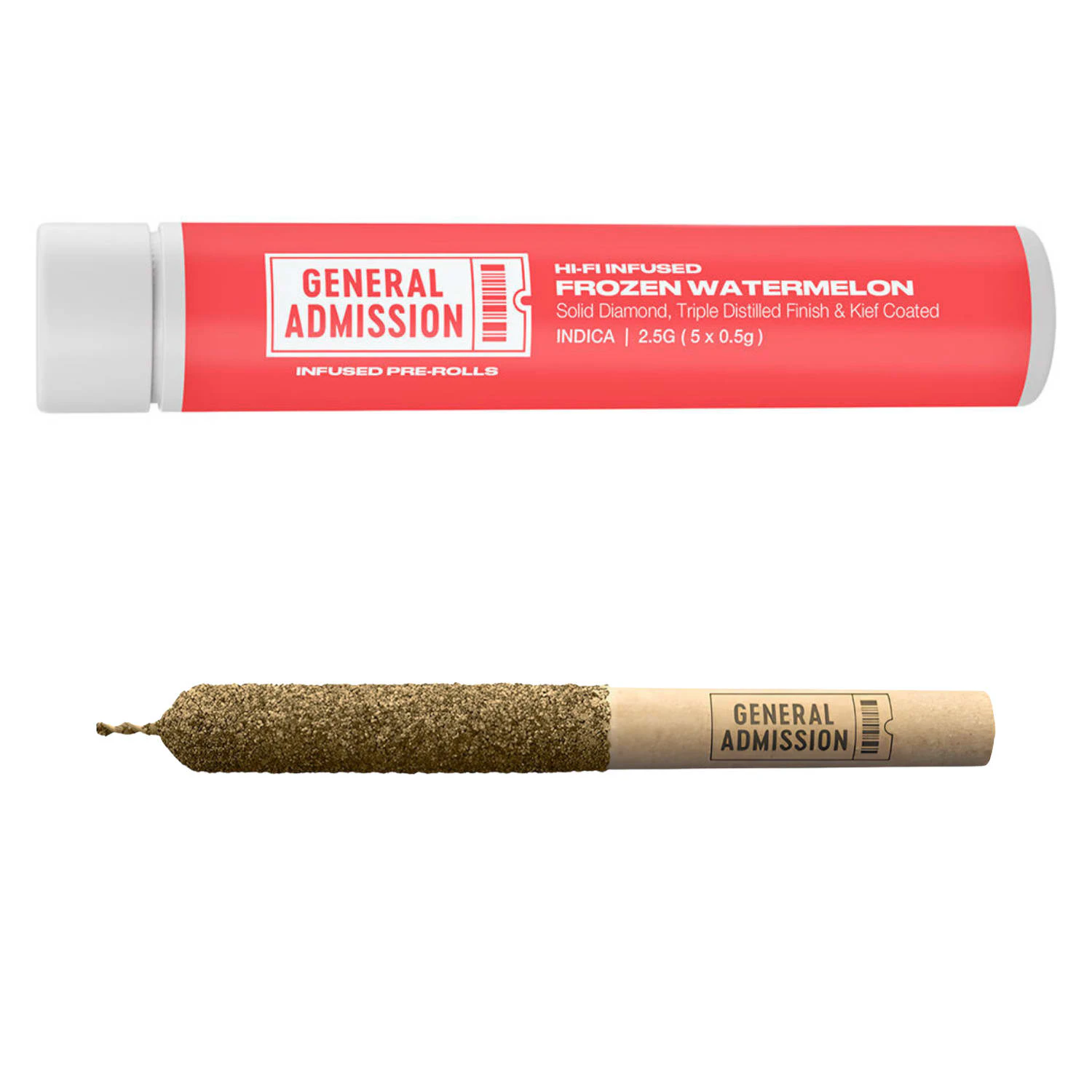 General Admission - General Admission - Frozen Watermelon Hi-Fi 1 x 1g Infused Pre-Roll Main Image