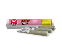 Shred X - Bubba Melon Heavies 3 x 0.5g Diamond Disty & Terp Infused Pre-Rolls