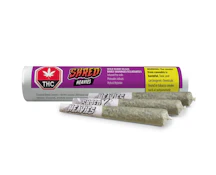 Shred X - Wild Berry Blaze Heavies 3 x 0.5g Diamond Disty & Terp Infused Pre-Rolls