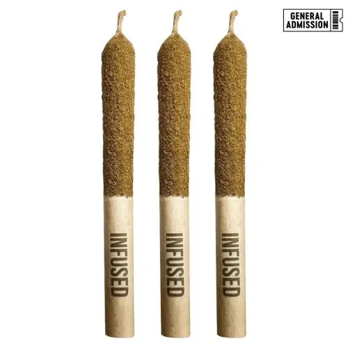 General Admission - General Admission | Peach Mango Hi-Fi Infused Pre-Roll | 3x0.5g * Main Image