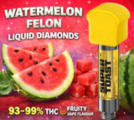 Vape - Super Toast Watermelon Felon Liquid Diamonds 1g Indica