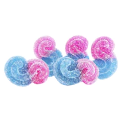 Chews: Spinach Sourz Blue Raspberry Watermelon (5-pieces)