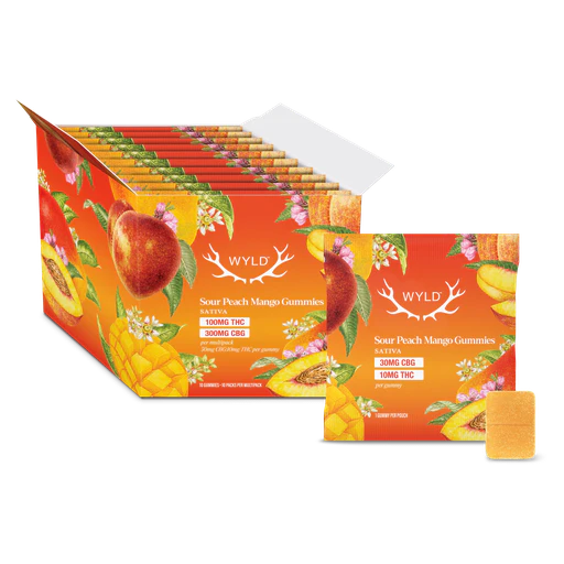 Wyld - WYLD - Real Fruit Peach  1 X 4g Soft Chew Main Image