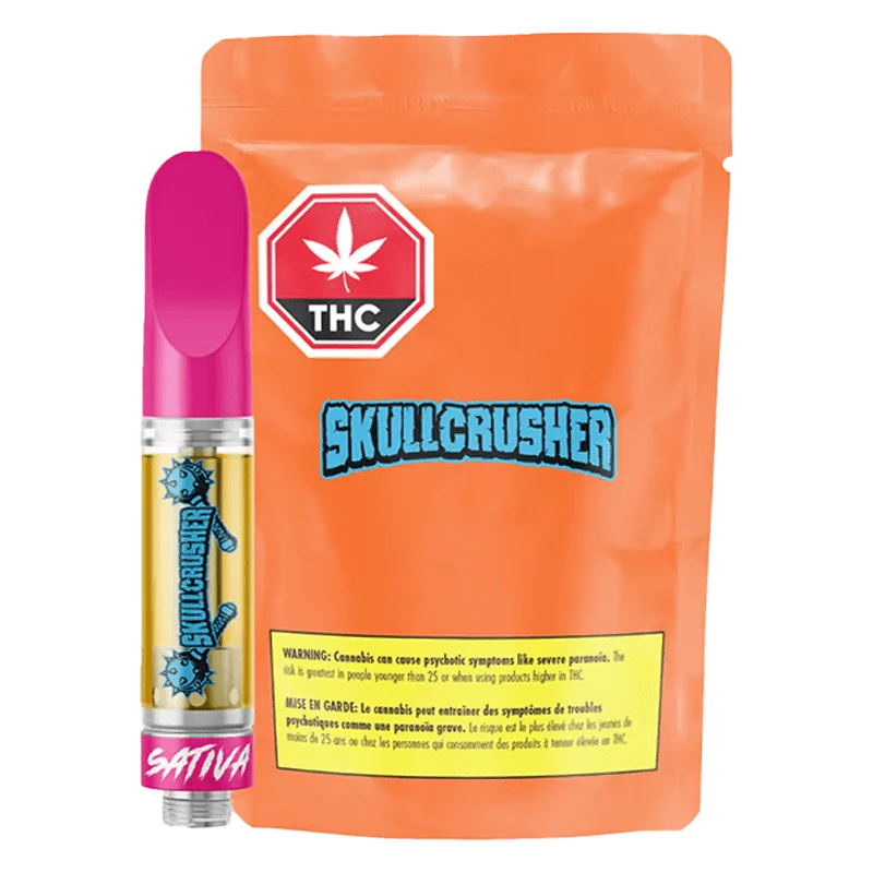 Skullcrusher by RAD - Iced Orange Melted Diamond 0.45g Prefilled Vape Cartridge Main Image