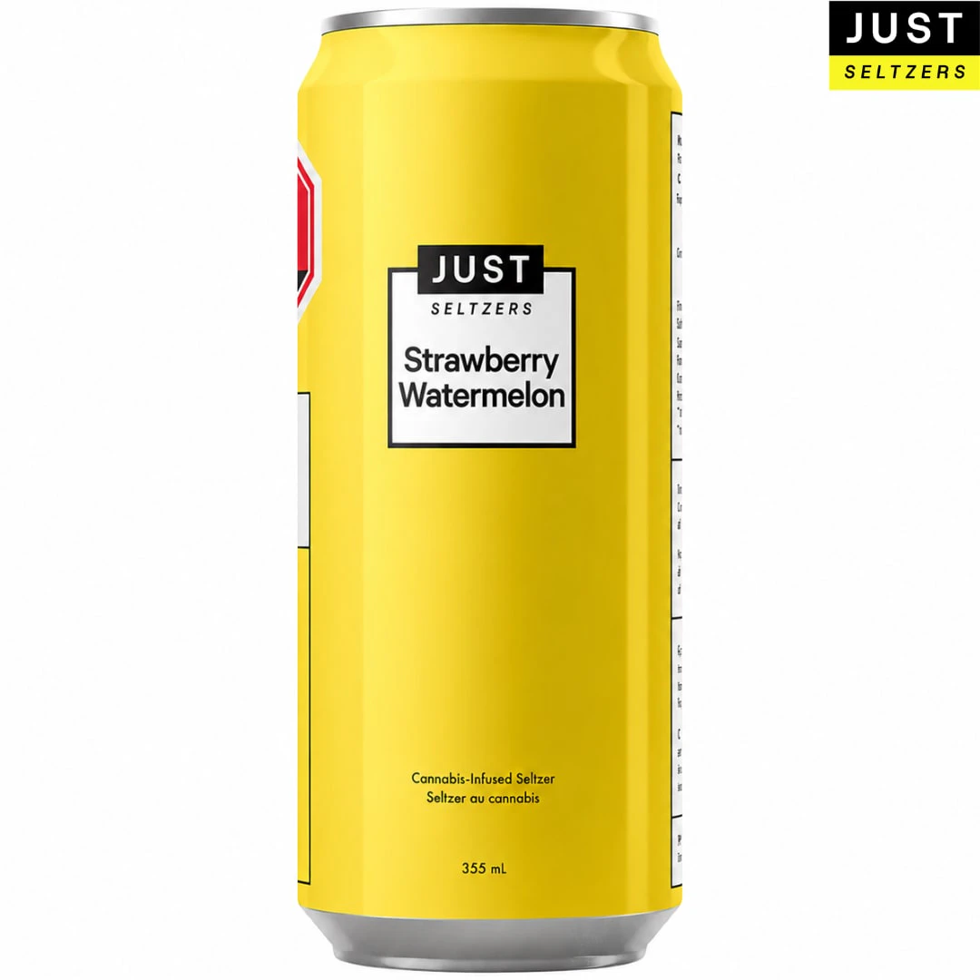 JUST Seltzers - JUST Seltzers | Strawberry Watermelon | Low Sugar Beverage * Main Image