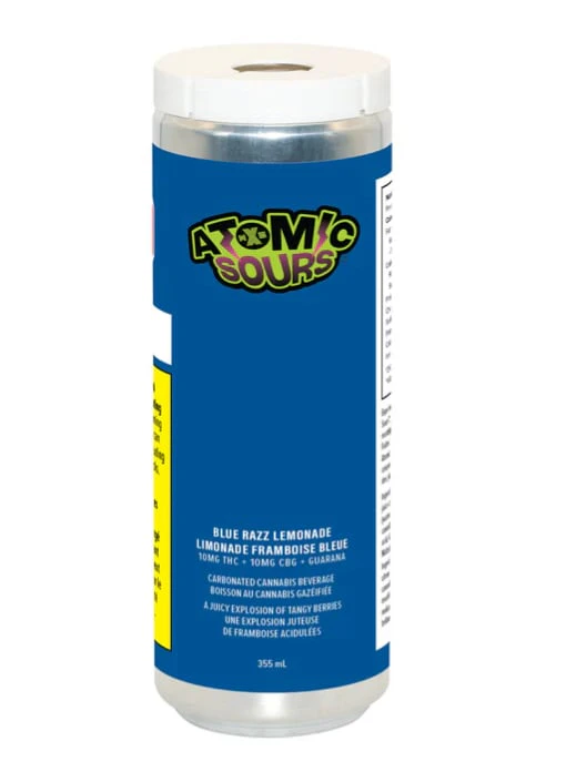 XMG Atomic Sours - BLUE RAZZ LEMONADE - 355ML Main Image
