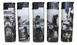 Soul Disposable Jet Lighter - Biker Ladies