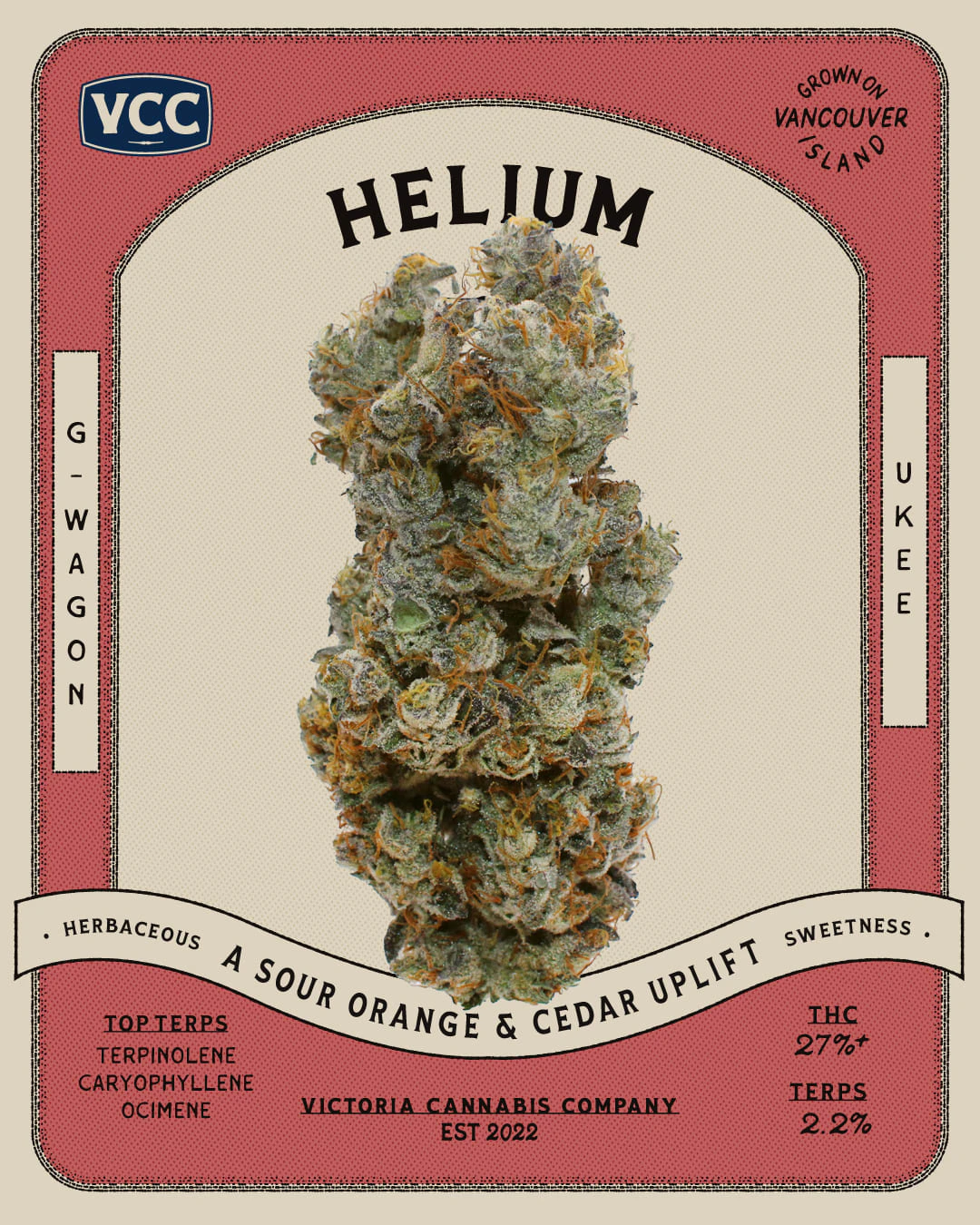 Victoria Cannabis Company - VCC Helium 10x0.5g Straight Cut Prerolls Main Image