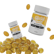 Glacial Gold Balanced 10mg THC:10mg CBD Softgels 0.345g x 50-pack - Glacial Gold