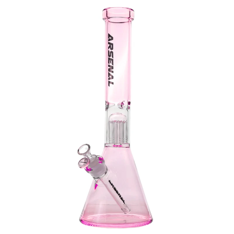 Arsenal - Arsenal - 16" 7mm Tree Perc Beaker (Pink) Main Image