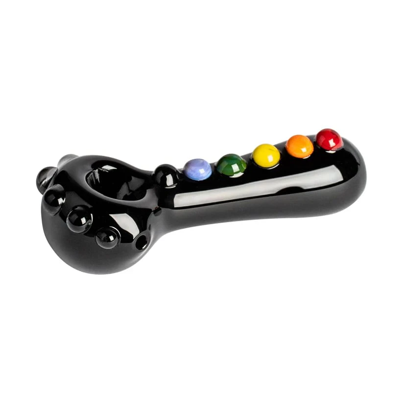 Accessory Distributor - Red Eye Glass 4" Gumdrops Hand Pipe Main Image