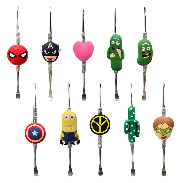 Cartoon Silicone Dabber Set