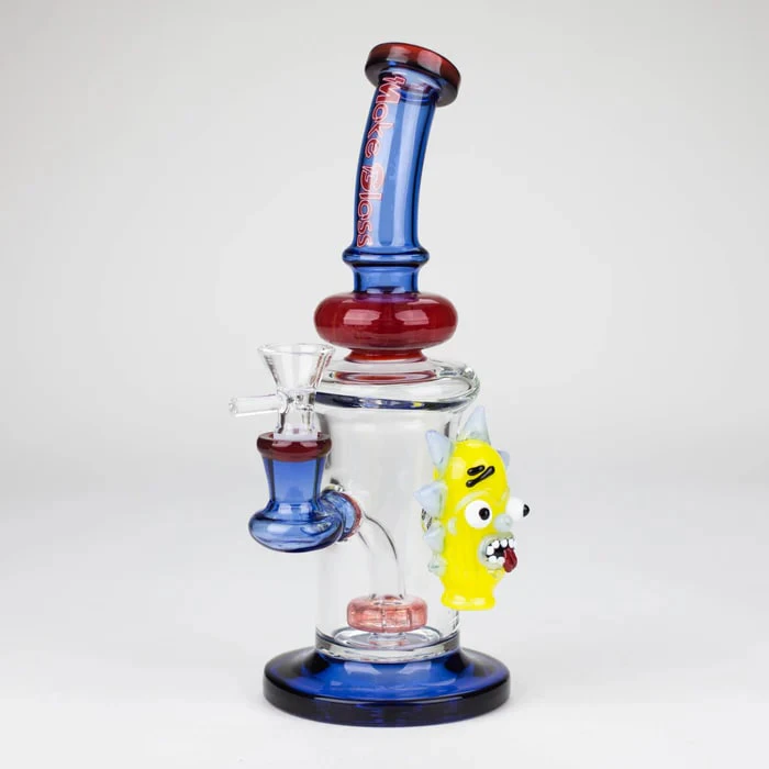 One Wholesale - 9" R&M Glass Bong Main Image