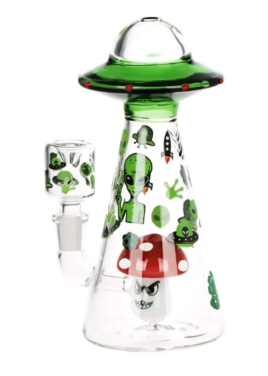 SeshGear - ACC - SeshGear - Interstellar Trip Glass Water Pipe Main Image