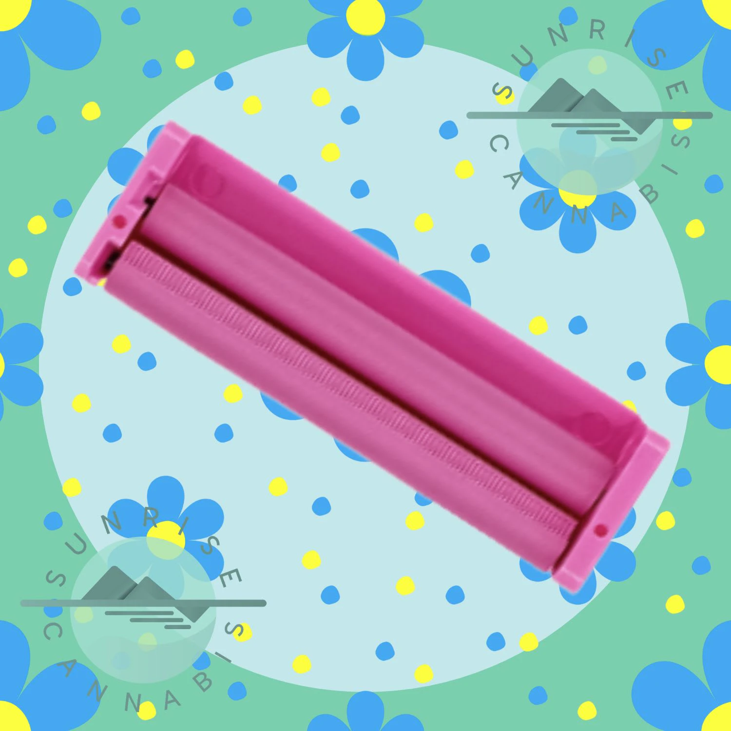 Sunrise Cannabis Headshop - 1 1/4 ROLLING MACHINE - PINK Main Image
