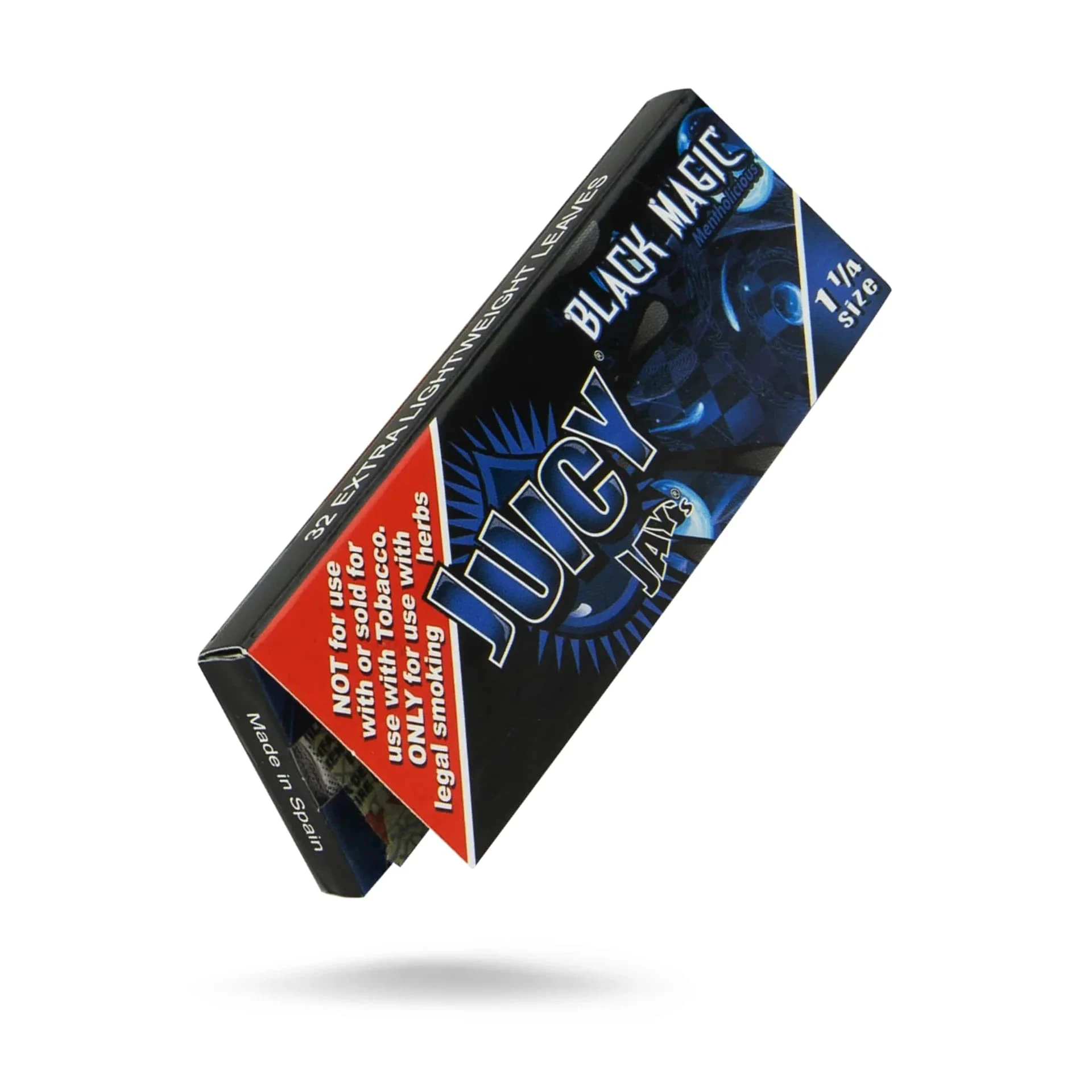 Juicy Jay's  - 1 1/4 FLAVOURED ROLLING PAPER - BLACK MAGIC Main Image