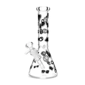 10" Glow-in-the-Dark Beaker Bong - Pineapple