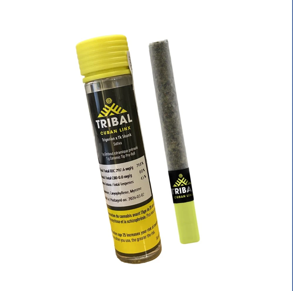Tribal - Tribal - Cuban Linx Ceramic Tip Pre-Roll Main Image