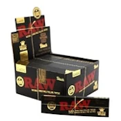 Raw Classic - Black King Size Wide Rolling Papers - King Size