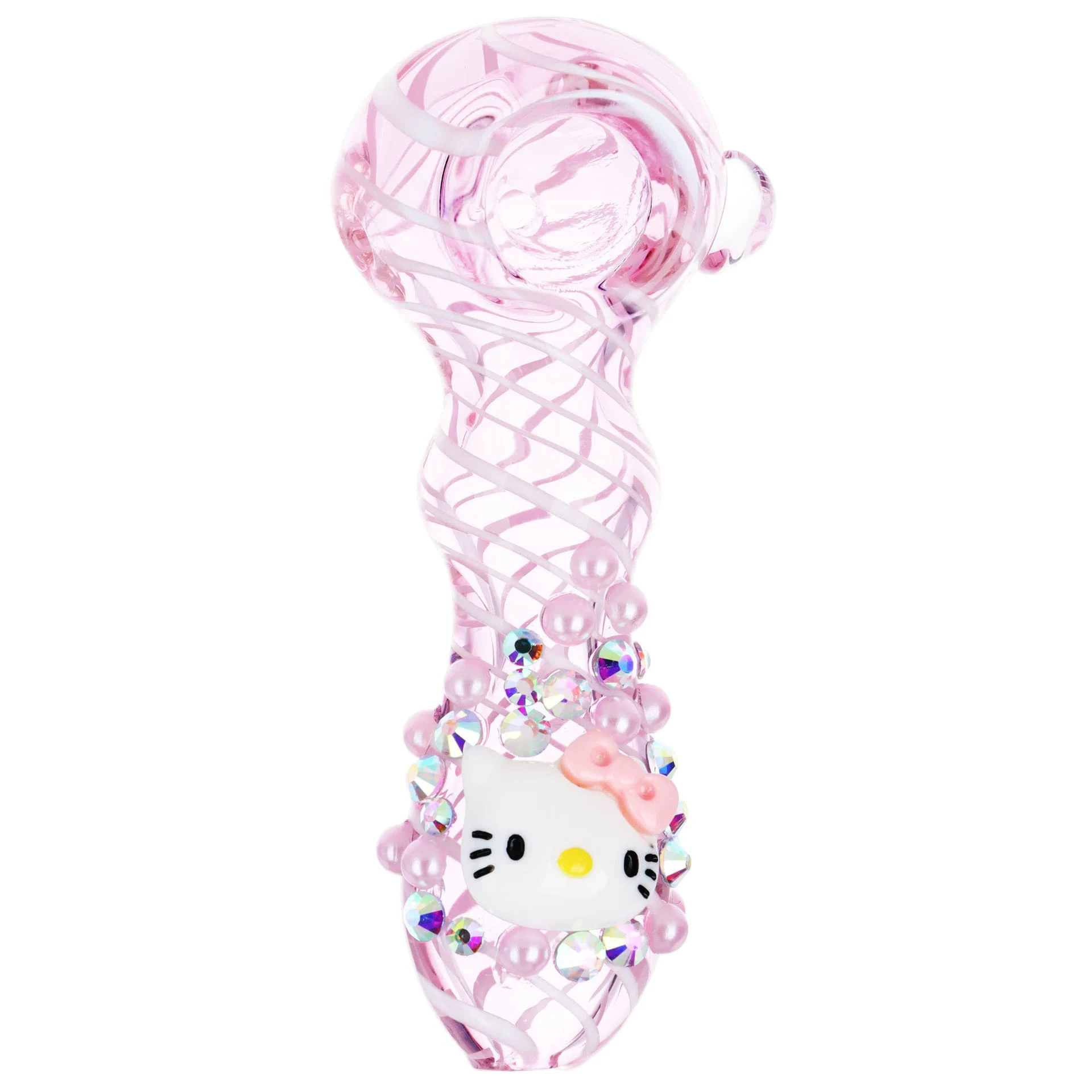 AFG Distribution Canada - Greetings Kitty Glass Spoon Pipe - 4" Main Image