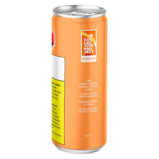 COLLECTIVE PROJECT - Collective Project Happy Place (CBG:THC 20:10) 355mL Beverage Main Image