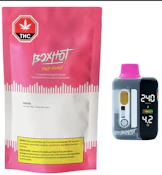BOXHOT Pink Kush Liquid Diamond Charged 1g Disposable Vape