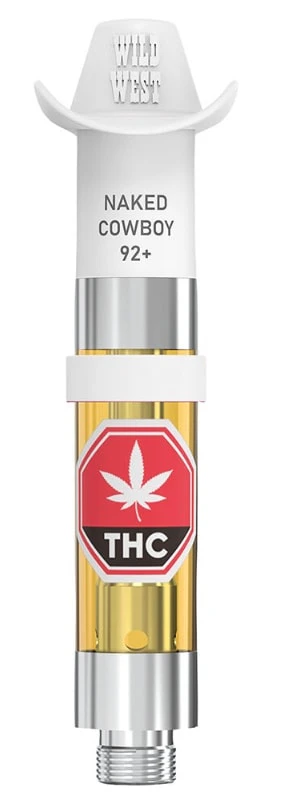 WILD WEST - Wild West Naked Cowboy Liquid Diamonds 0.95g Prefilled Vape Cartridge Main Image
