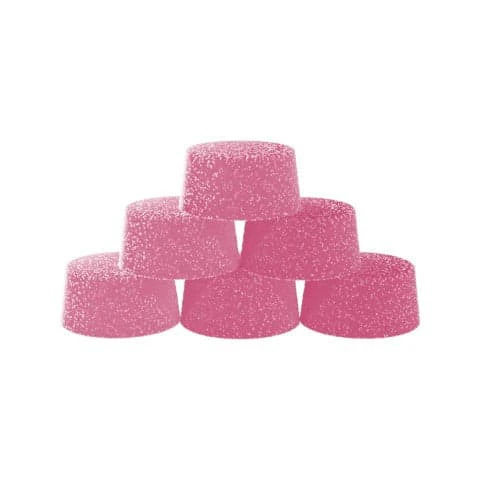 BIGGIES - Multipack of 6 Pink Lemonade Creamsicle THC 6 x 10mg Live Resin 20mg CBD 8 Gram Gummies Main Image
