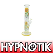 HYPNOTIK Summer Series 14" Straight Tube Bong - Yellow