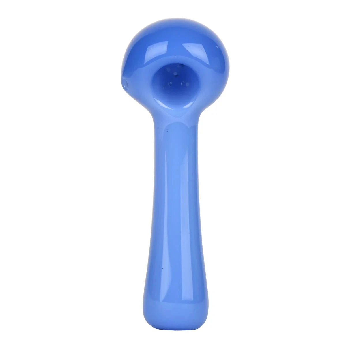 Red Eye Glass - 4.5" PERIWINKLE SPOON W/ SCREEN Main Image