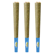 High Potency 50+ Diamond Infused Macchiato Gold Pre-Rolls 3x0.5g