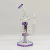 Fortune 10" Double Tree Perc Chamber Rig