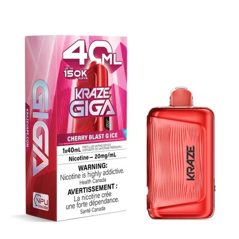 Pacific Smoke International - Kraze Giga - Cherry Blast G Ice Main Image