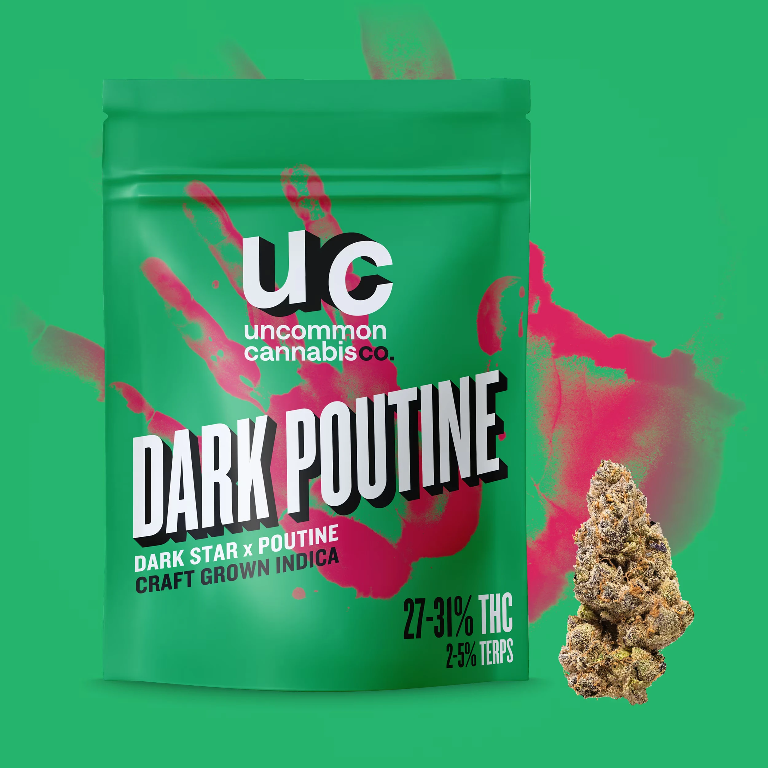 Uncommon Cannabis Co. - Dark Poutine 3 x 0.5g Pre-Rolls by Uncommon Cannabis Co. Main Image