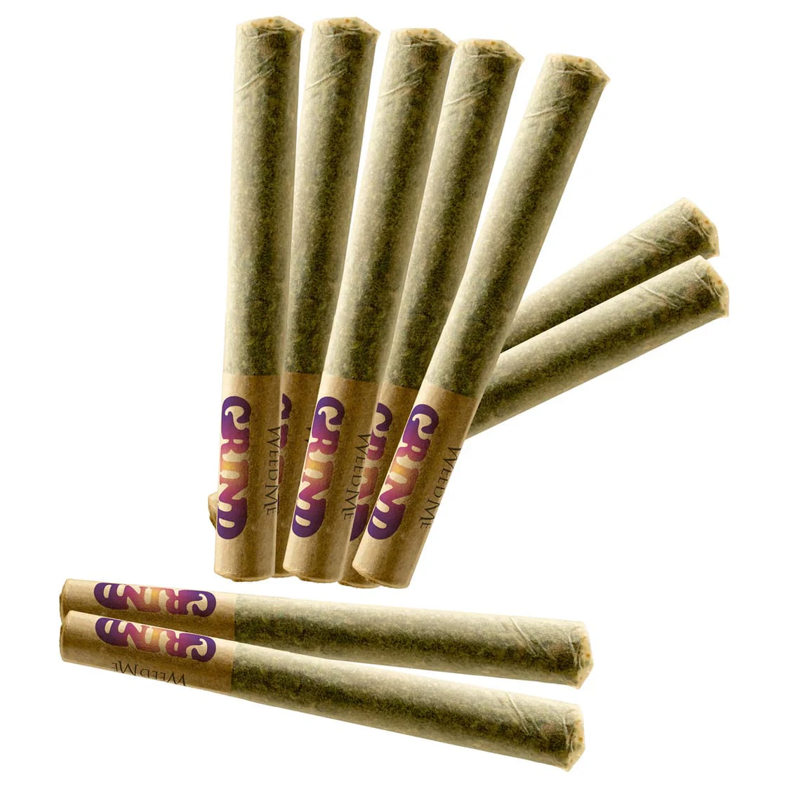 Weed Me Grind - Sativa 10 Straights 10pk JOINTS .75g Main Image