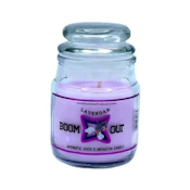 Boom Out Odor Eliminator Candle - Lavender 4oz