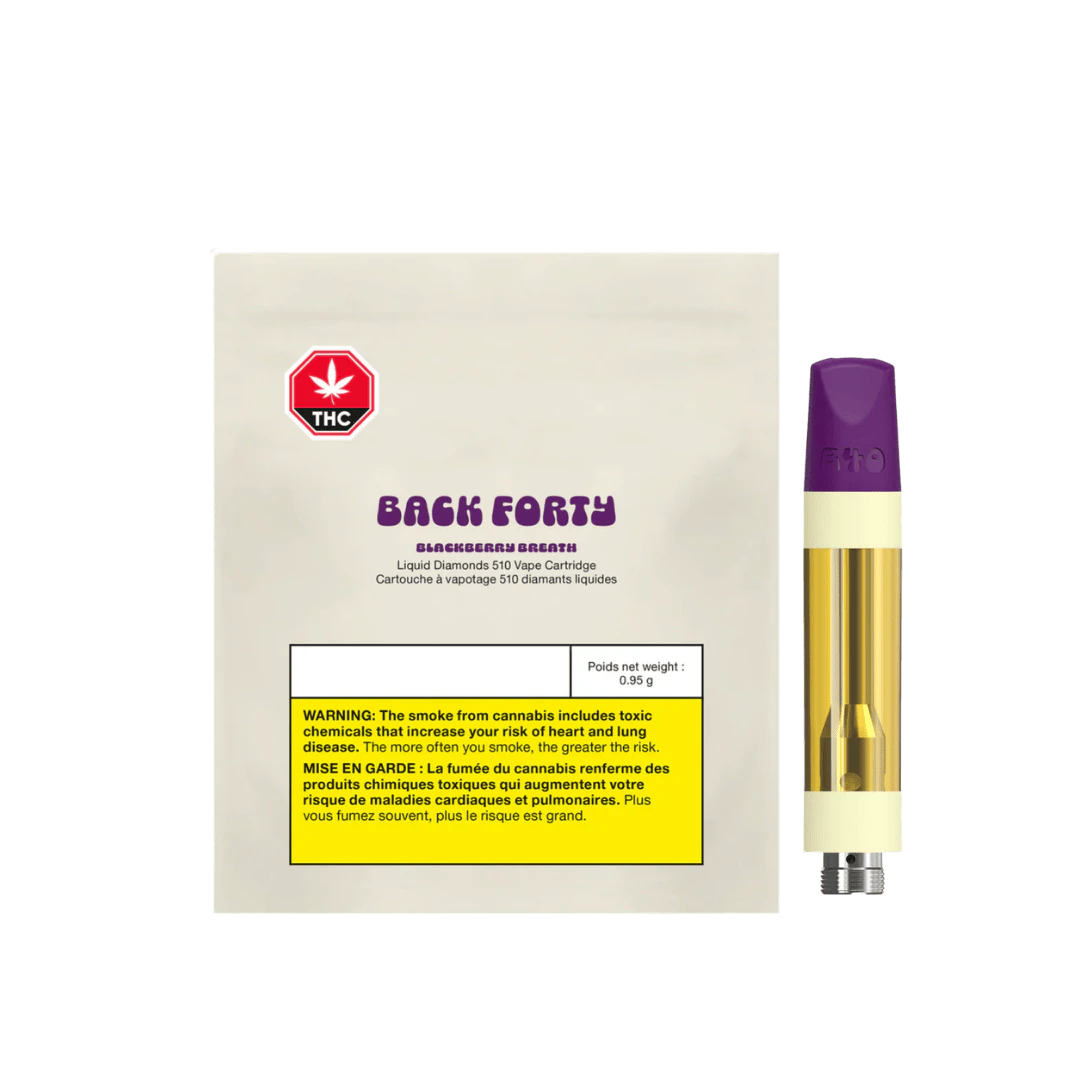 Back Forty - Back Forty Blackberry Breath Liquid Diamond Blend - 0.95g Main Image