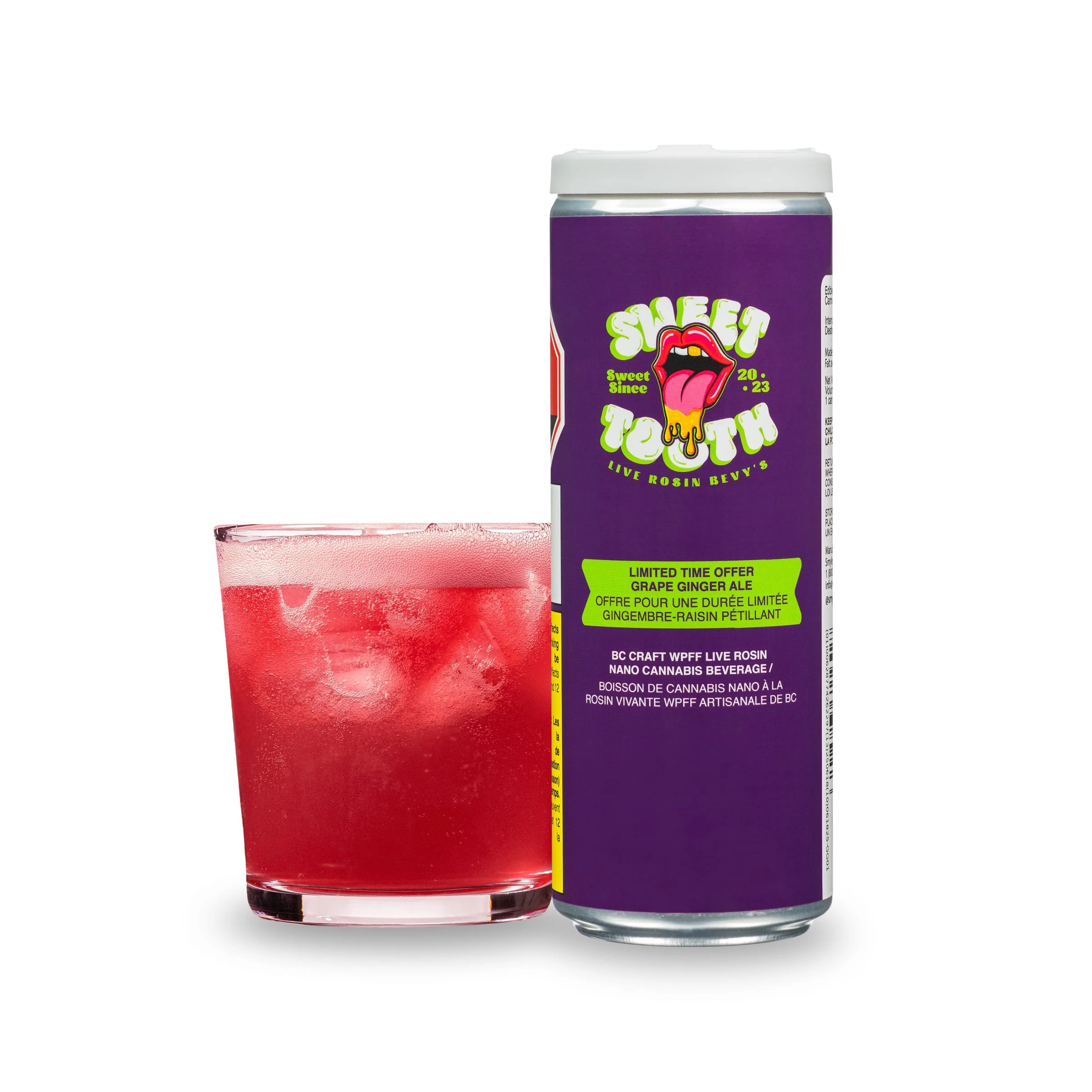 Sweet Tooth - Grape Gingerale Live Rosin Soda by Sweet Tooth Main Image
