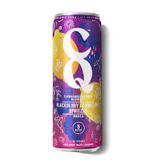 JUST Seltzers Lite - BLACKBERRY LIME 2.5 THC + 5 CBG SELTZER Main Image